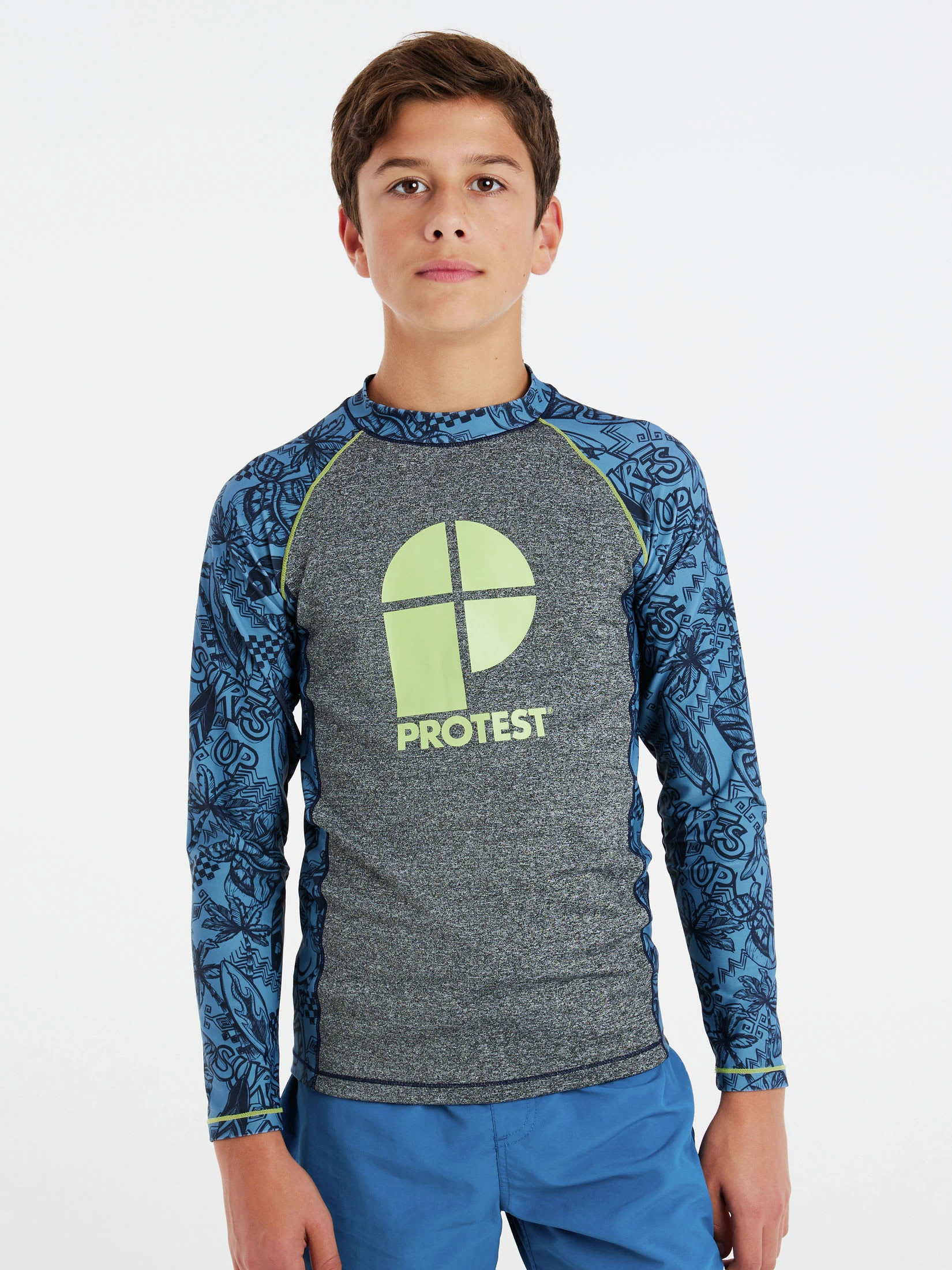 Protest Langarm-Rashguard " PRTADMIT JR In River Blue 4 Protest Langarm-Rashguard " PRTADMIT JR In River Blue – Bild 2