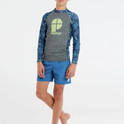 Protest Langarm-Rashguard " PRTADMIT JR In River Blue 11 Protest Langarm-Rashguard " PRTADMIT JR In River Blue -protest shop protest langarm rashguard prtadmit jr in river blue 2