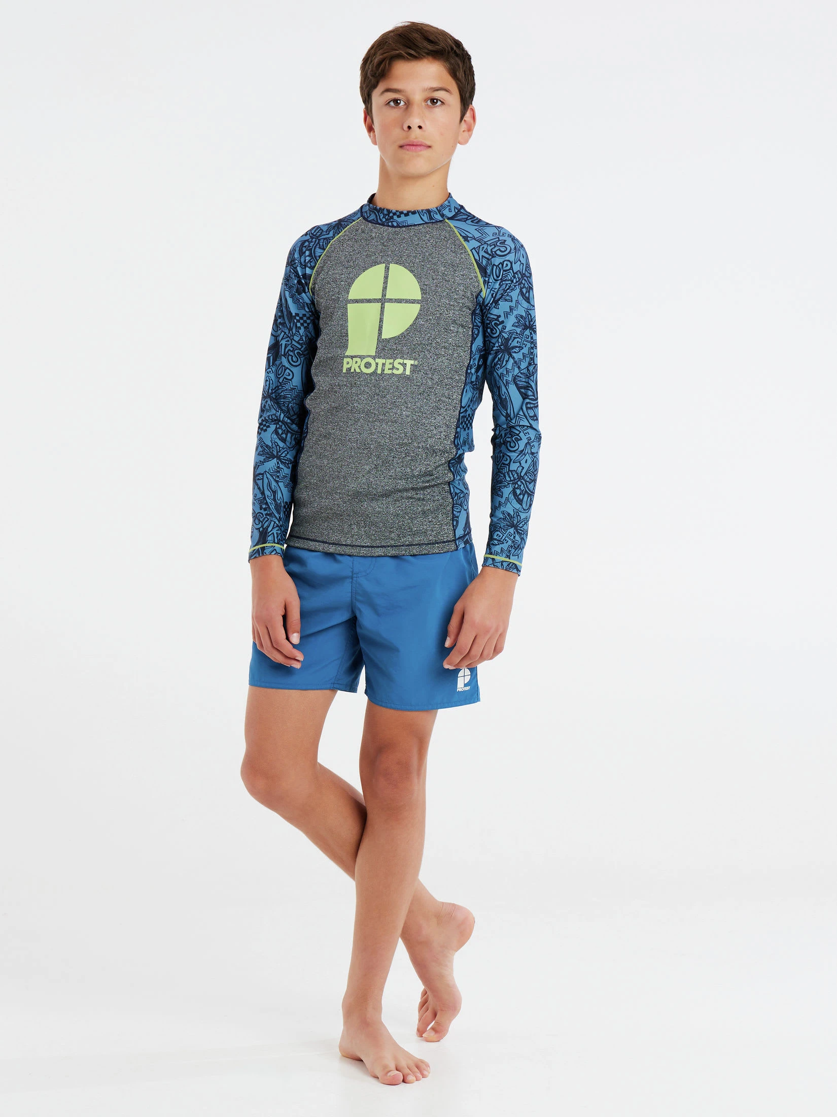 Protest Langarm-Rashguard " PRTADMIT JR In River Blue 5 Protest Langarm-Rashguard " PRTADMIT JR In River Blue – Bild 3