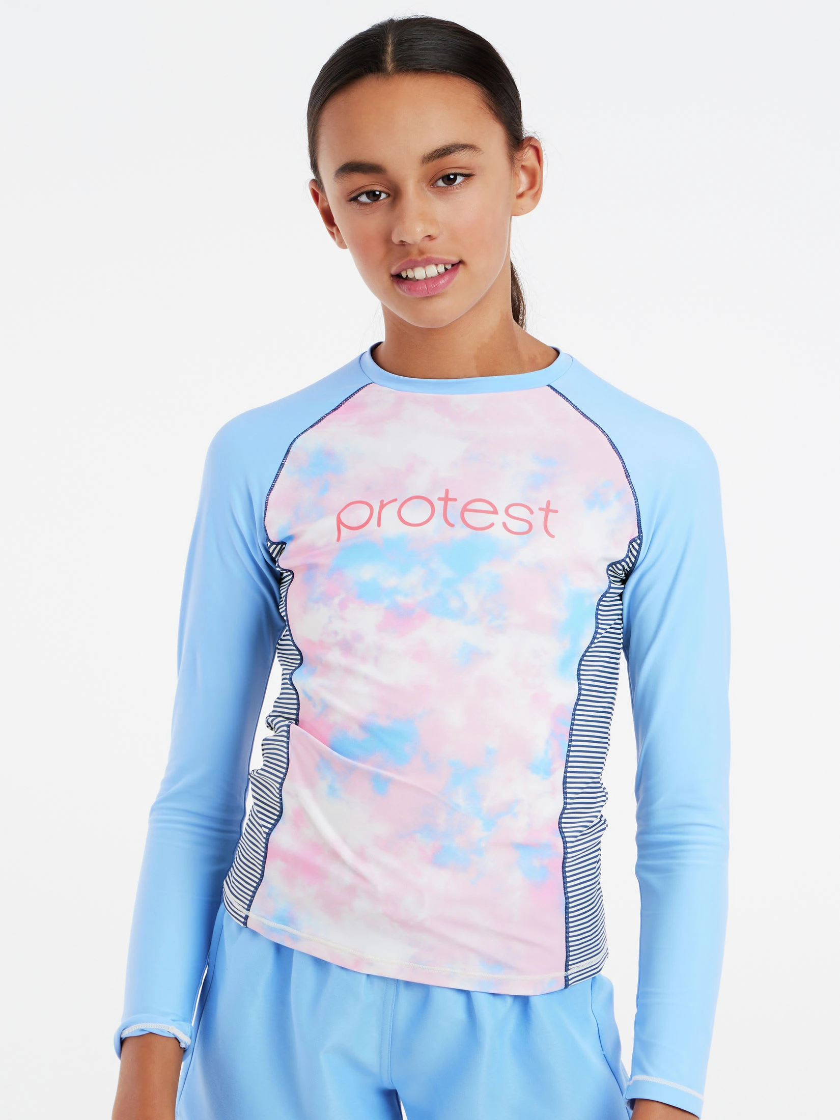 Protest Langarm-Rashguard " PRTDELIA JR In Sugarcoral 4 Protest Langarm-Rashguard " PRTDELIA JR In Sugarcoral – Bild 2