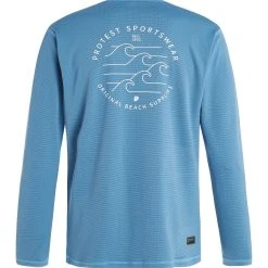 Protest Langarm-Rashguard " PRTLOOMA In River Blue 13 Protest Langarm-Rashguard " PRTLOOMA In River Blue -protest shop protest langarm rashguard prtlooma in river blue 4
