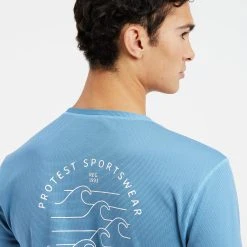 Protest Langarm-Rashguard " PRTLOOMA In River Blue 14 Protest Langarm-Rashguard " PRTLOOMA In River Blue -protest shop protest langarm rashguard prtlooma in river blue 5