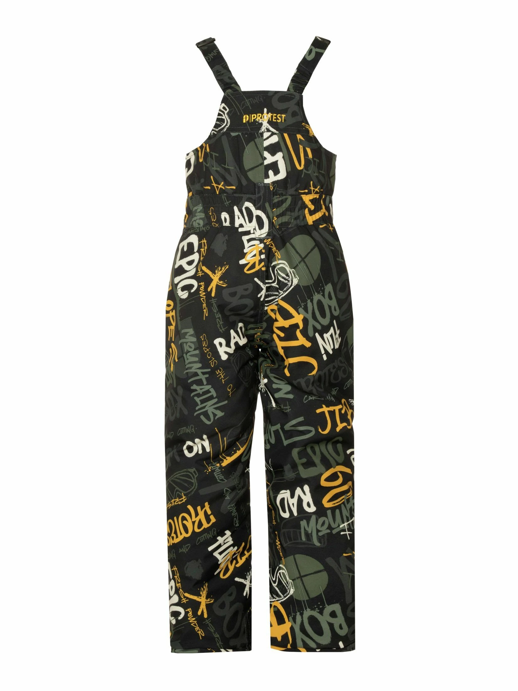 Protest Latzhose " DYNOSAURY TD In Dark Yellow 5 Protest Latzhose " DYNOSAURY TD In Dark Yellow – Bild 3