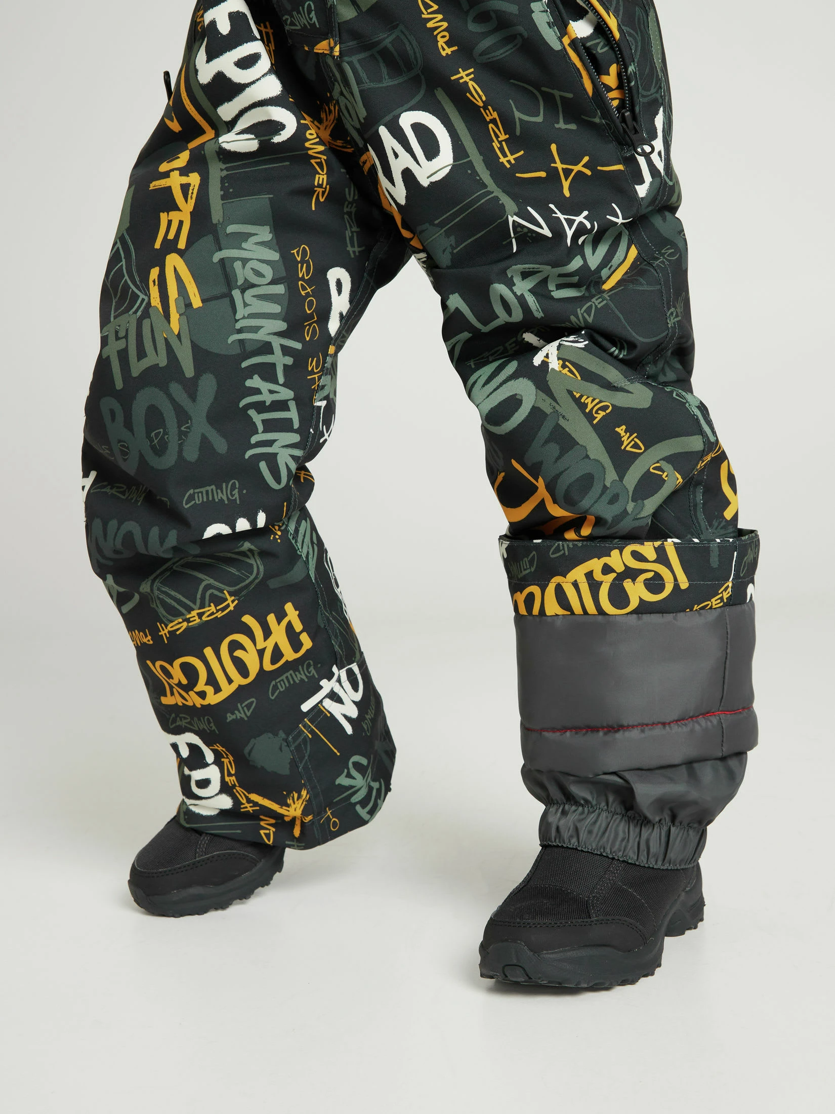 Protest Latzhose " DYNOSAURY TD In Dark Yellow 6 Protest Latzhose " DYNOSAURY TD In Dark Yellow – Bild 4