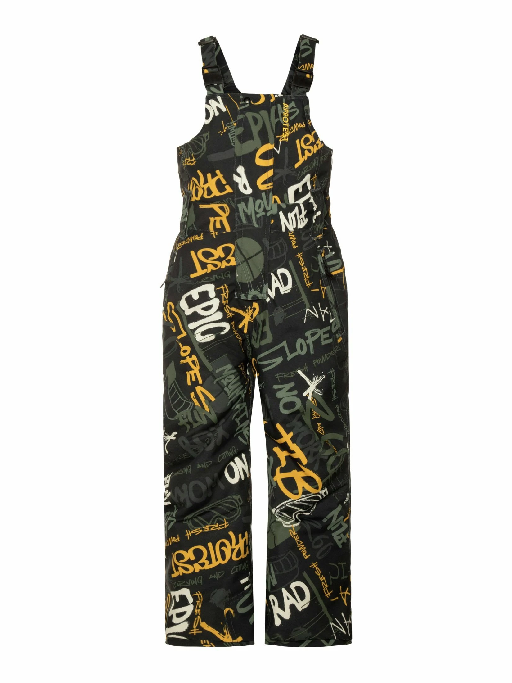 Protest Latzhose " DYNOSAURY TD In Dark Yellow 3 Protest Latzhose " DYNOSAURY TD In Dark Yellow