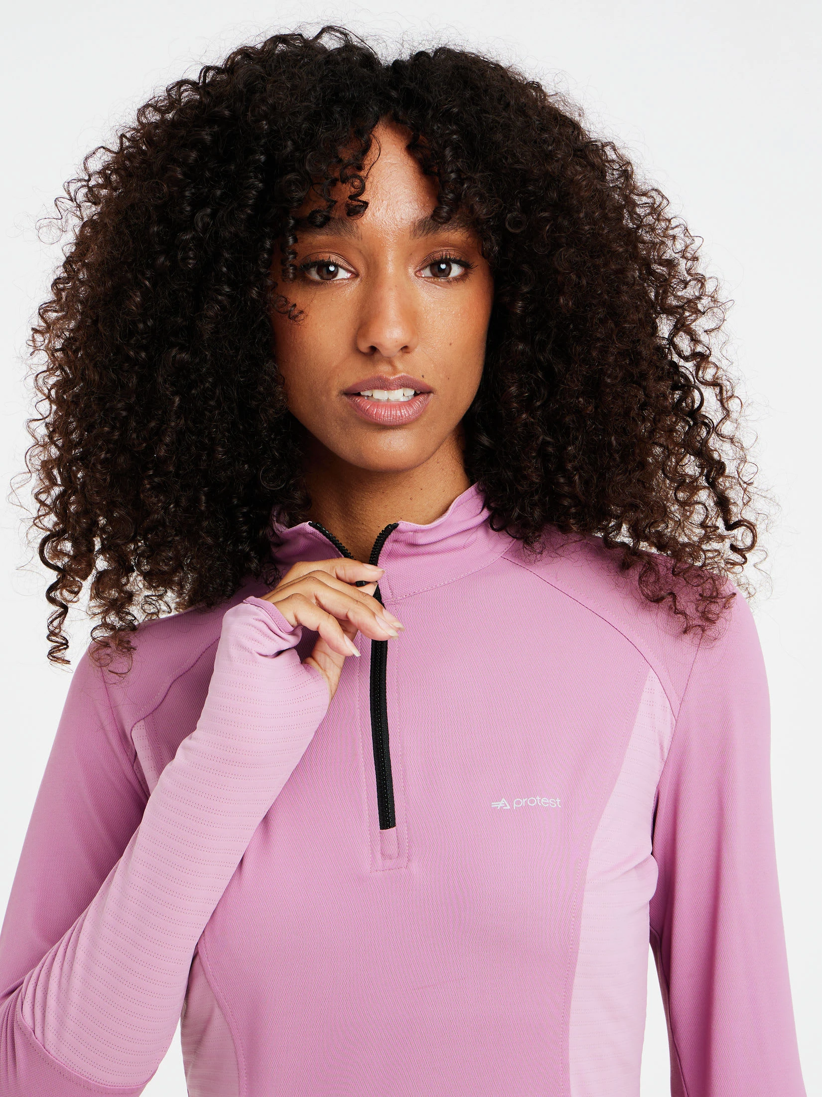 Protest Oberteil Mit 1/4 Reißverschluss " PRTKOLEA In Duskyrose 8 Protest Oberteil Mit 1/4 Reißverschluss " PRTKOLEA In Duskyrose – Bild 6