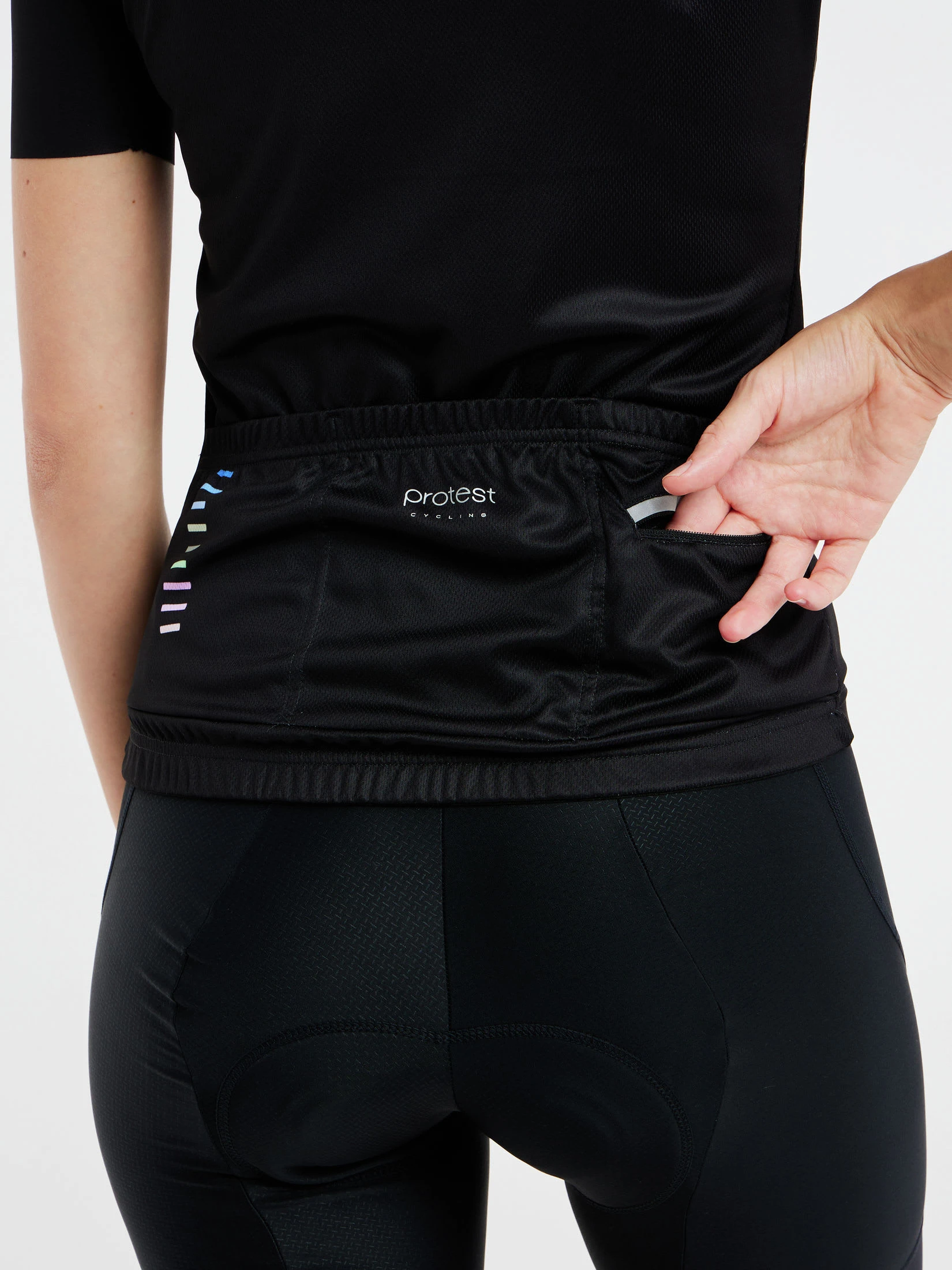 Protest Radsporttrikot " PRTPICTOU In True Black 8 Protest Radsporttrikot " PRTPICTOU In True Black – Bild 6