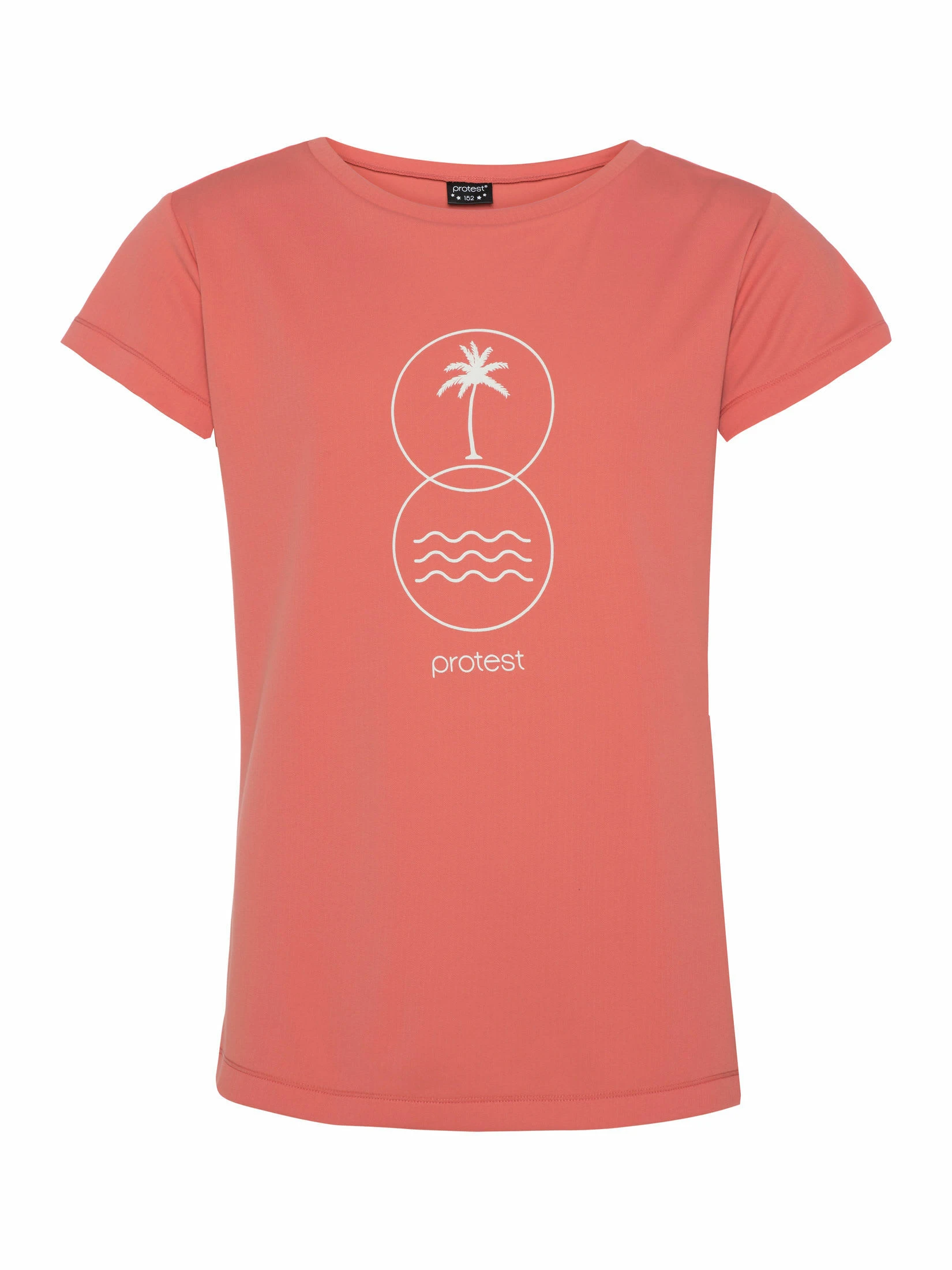 Protest Rashguard Short Sleeve " PRTAMELIA JR In Cottagerust 3 Protest Rashguard Short Sleeve " PRTAMELIA JR In Cottagerust