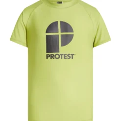 Protest Rashguard Short Sleeve " PRTBERENT JR In AlgaeGreen