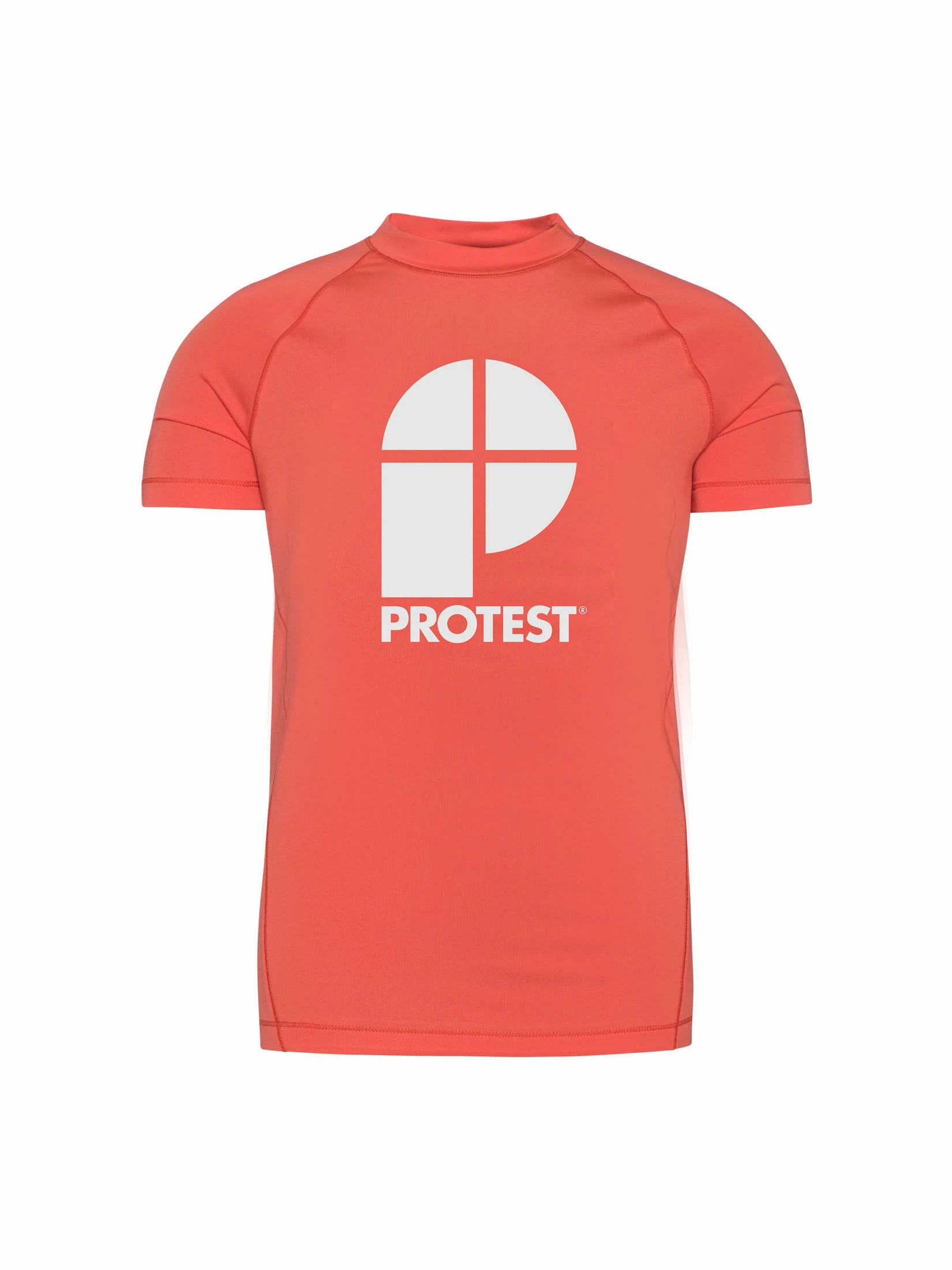 Protest Rashguard Short Sleeve " PRTBERENT JR In New Coralpink 3 Protest Rashguard Short Sleeve " PRTBERENT JR In New Coralpink