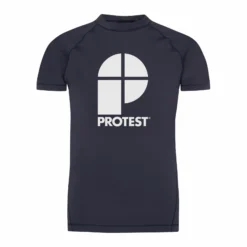 Protest Rashguard Short Sleeve " PRTBERENT JR In Night Skyblue