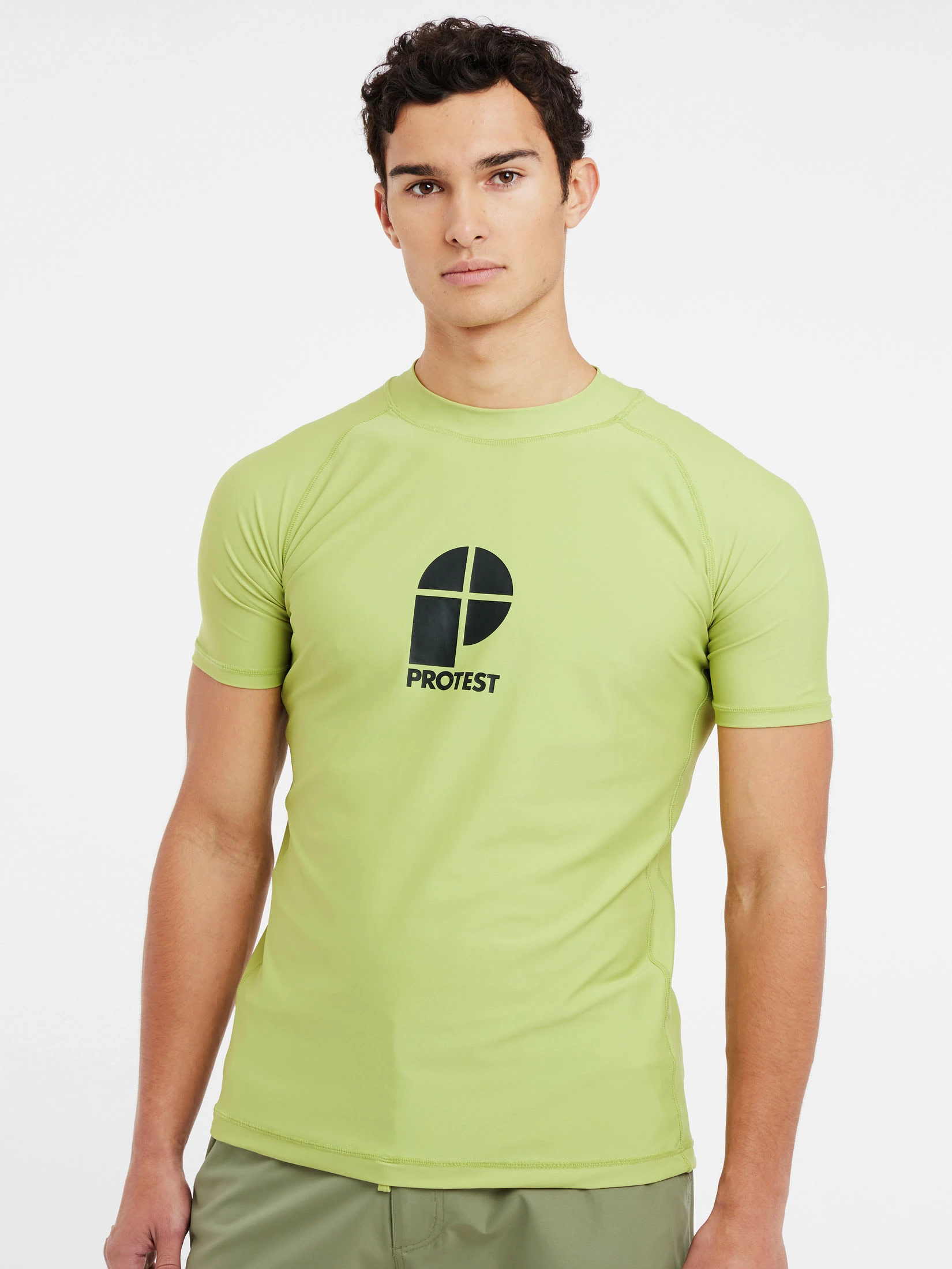 Protest Rashguard Short Sleeve " PRTCATER In AlgaeGreen 4 Protest Rashguard Short Sleeve " PRTCATER In AlgaeGreen – Bild 2