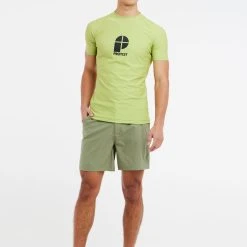 Protest Rashguard Short Sleeve " PRTCATER In AlgaeGreen 11 Protest Rashguard Short Sleeve " PRTCATER In AlgaeGreen -protest shop protest rashguard short sleeve prtcater in algaegreen 2