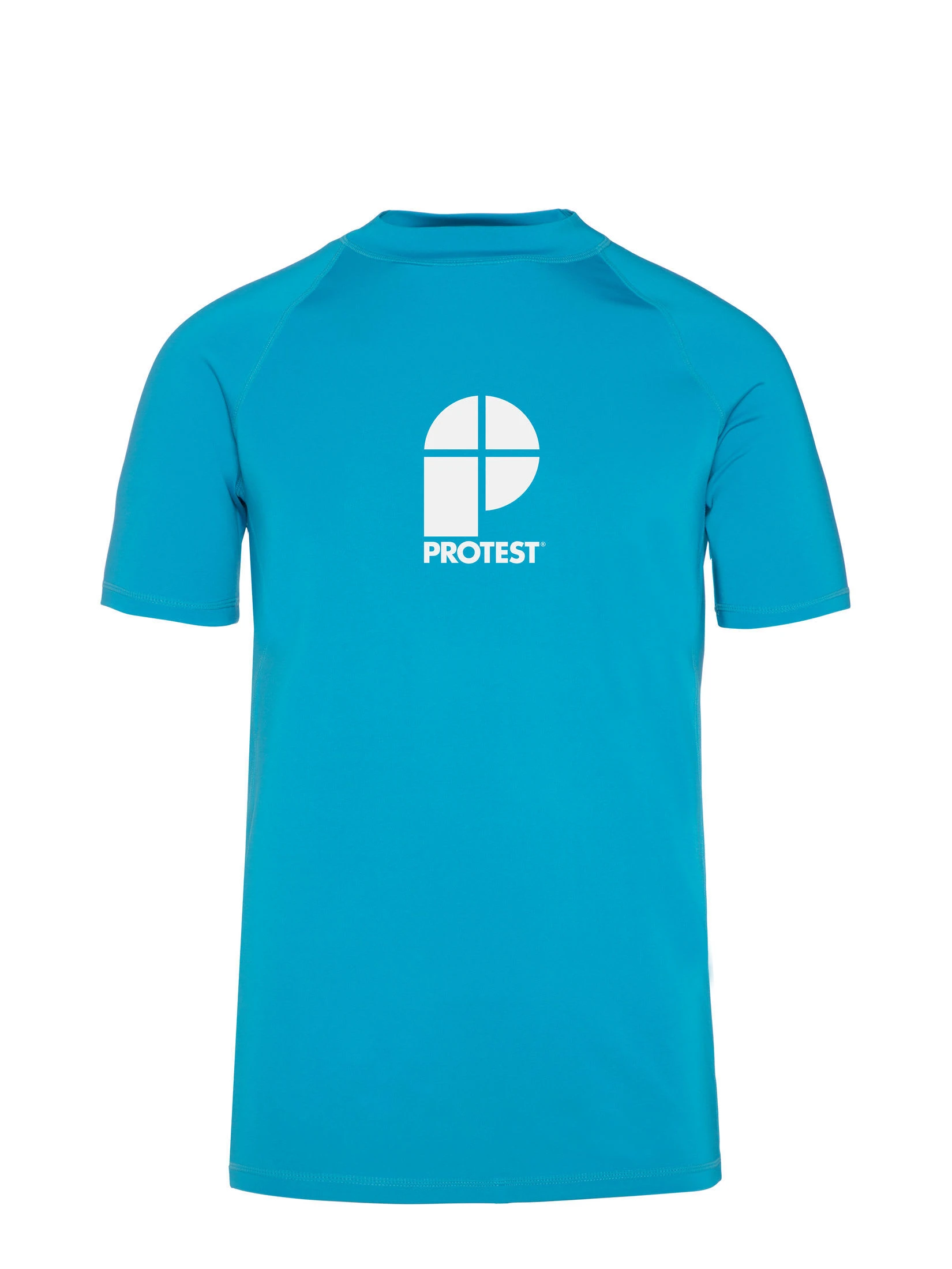 Protest Rashguard Short Sleeve " PRTCATER In Electric Blue 3 Protest Rashguard Short Sleeve " PRTCATER In Electric Blue