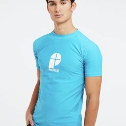 Protest Rashguard Short Sleeve " PRTCATER In JayBlue 10 Protest Rashguard Short Sleeve " PRTCATER In JayBlue -protest shop protest rashguard short sleeve prtcater in jayblue 1