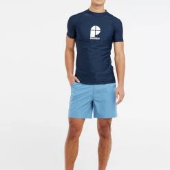 Protest Rashguard Short Sleeve " PRTCATER In Night Skyblue 11 Protest Rashguard Short Sleeve " PRTCATER In Night Skyblue -protest shop protest rashguard short sleeve prtcater in night skyblue 2