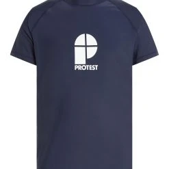 Protest Rashguard Short Sleeve " PRTCATER In Night Skyblue