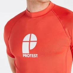 Protest Rashguard Short Sleeve " PRTCATER In Tomato 12 Protest Rashguard Short Sleeve " PRTCATER In Tomato -protest shop protest rashguard short sleeve prtcater in tomato 4