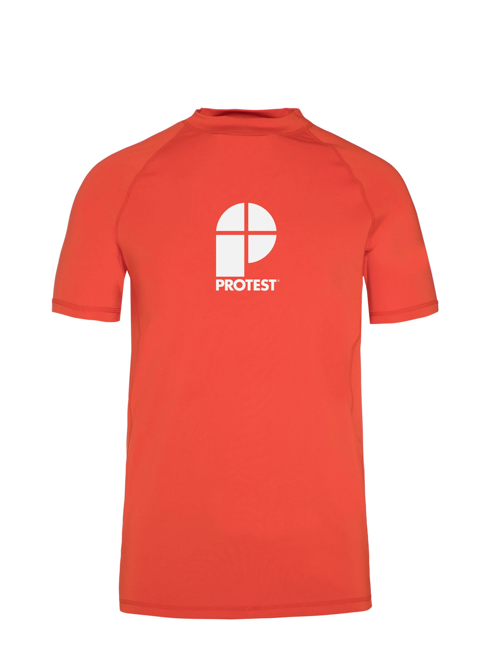 Protest Rashguard Short Sleeve " PRTCATER In Tomato 3 Protest Rashguard Short Sleeve " PRTCATER In Tomato