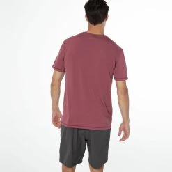 Protest Rashguard Short Sleeve " PRTLEGUNDI In Roan Rougebordeaux -protest shop protest rashguard short sleeve prtlegundi in roan rougebordeaux 3