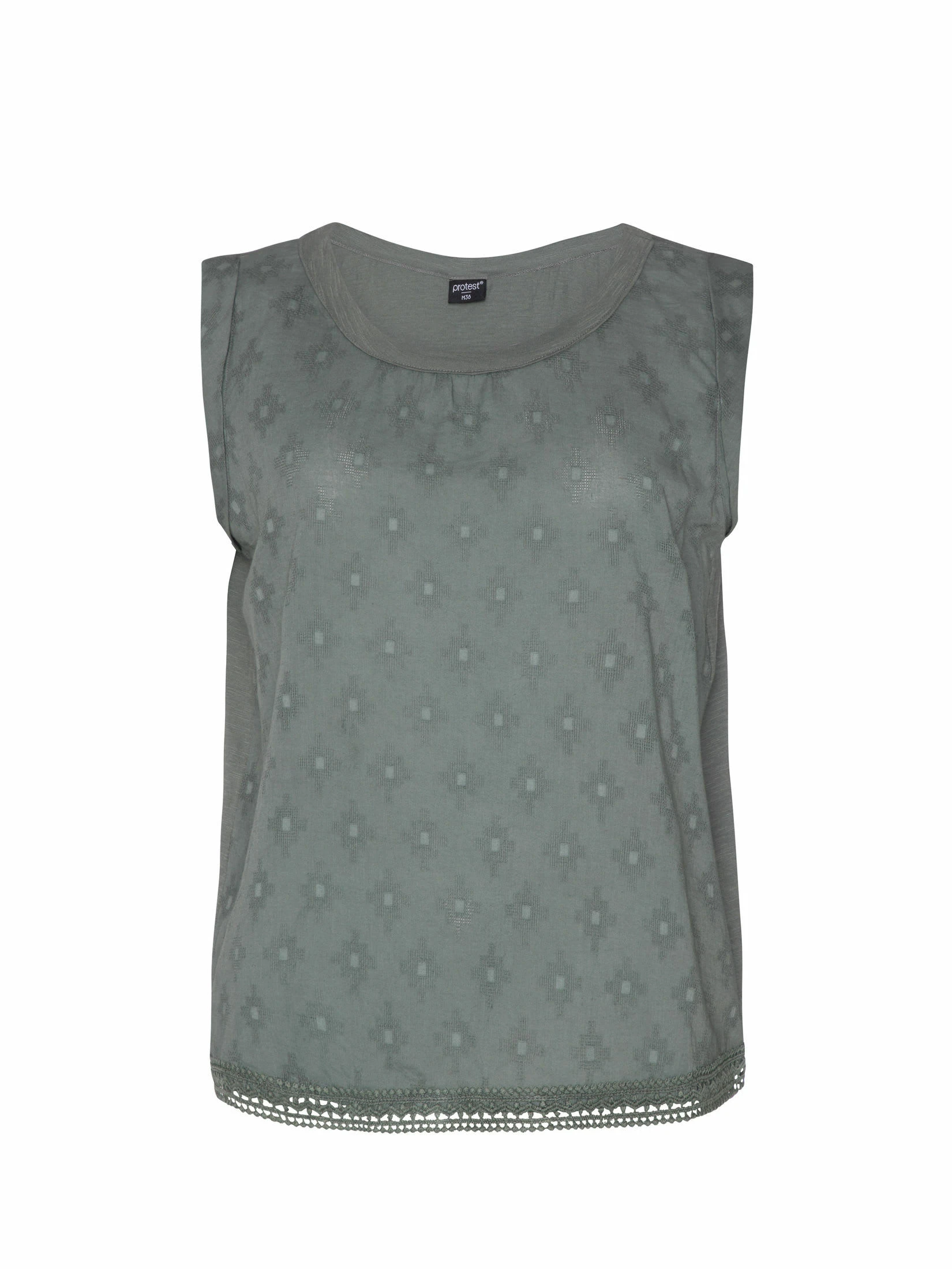 Protest Singlet " PRTJONNY In Glass Bottlegreen 3 Protest Singlet " PRTJONNY In Glass Bottlegreen