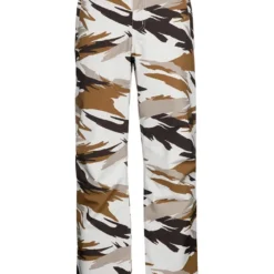 Protest Ski-/ Snowboardhose "Adrian" In Weiß/ Hellbraun/ Beige