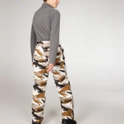 Protest Ski-/ Snowboardhose "Adrian" In Weiß/ Hellbraun/ Beige -protest shop protest ski snowboardhose adrian in weiss hellbraun beige 3