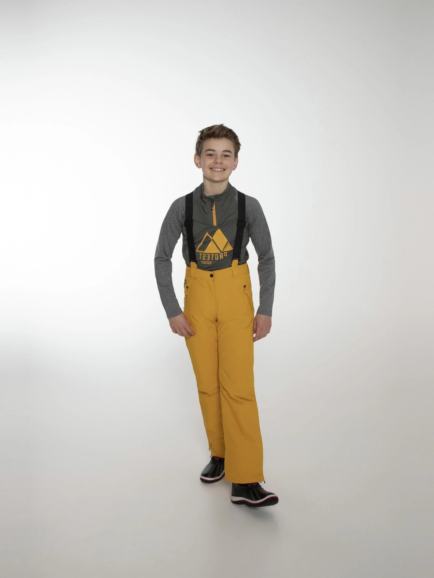 Protest Ski- Und Snowboardhose " SPIKET JR In Dark Yellow 5 Protest Ski- Und Snowboardhose " SPIKET JR In Dark Yellow – Bild 3