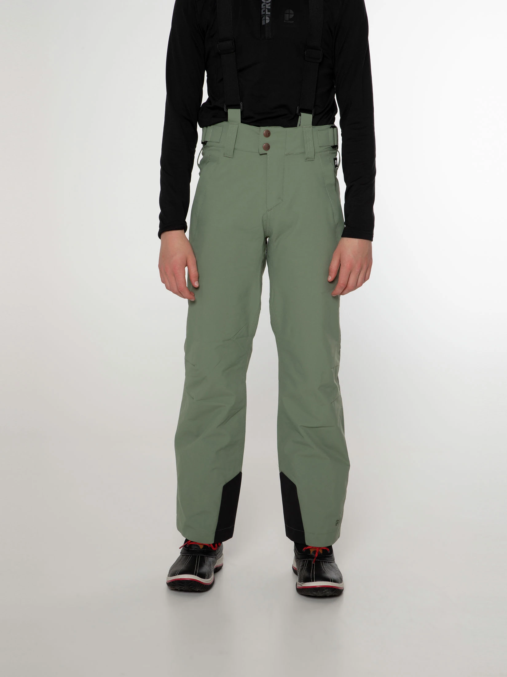 Protest Skihose " BORK JR In Green Spray 8 Protest Skihose " BORK JR In Green Spray – Bild 6