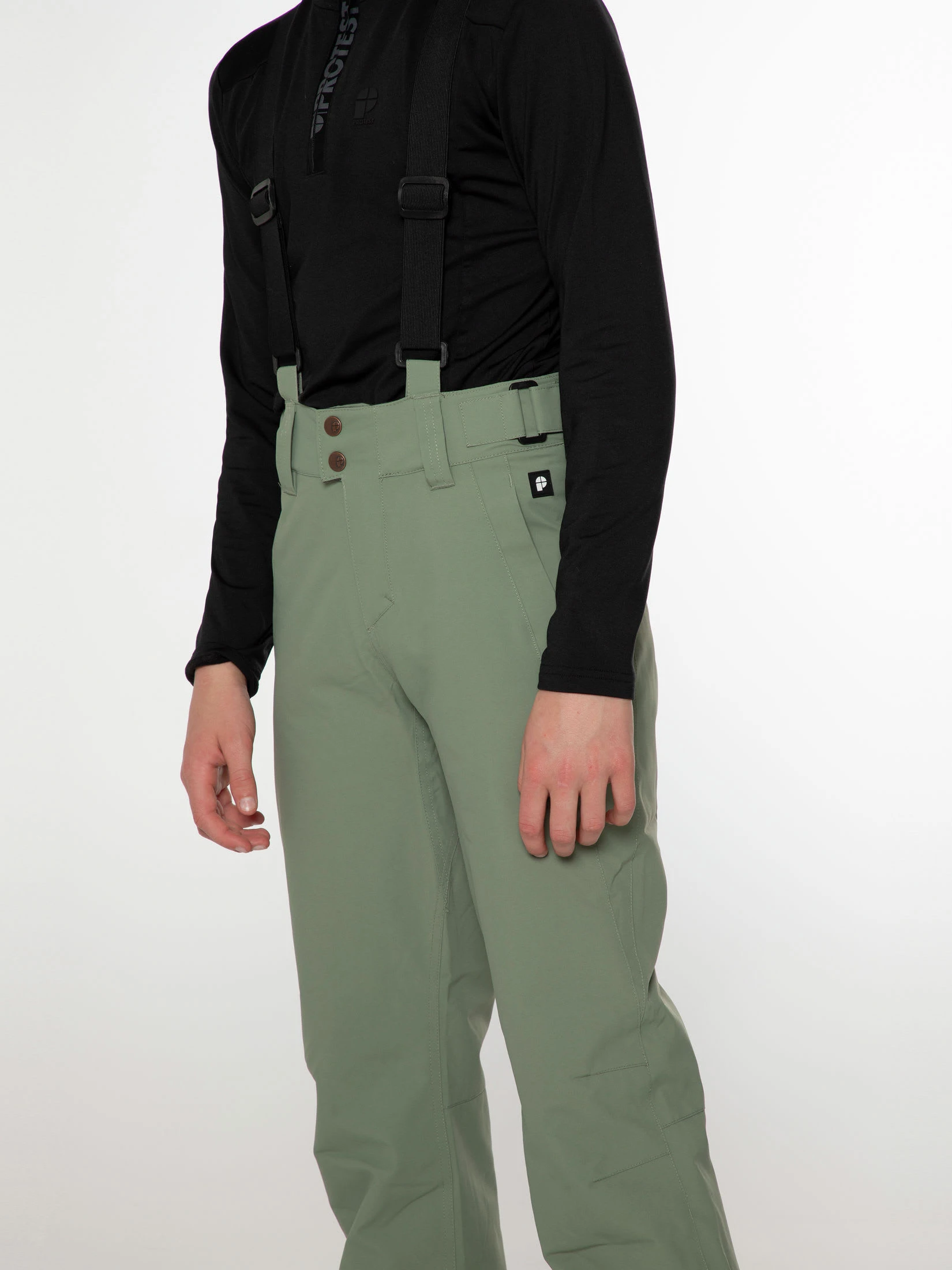 Protest Skihose " BORK JR In Green Spray 10 Protest Skihose " BORK JR In Green Spray – Bild 8