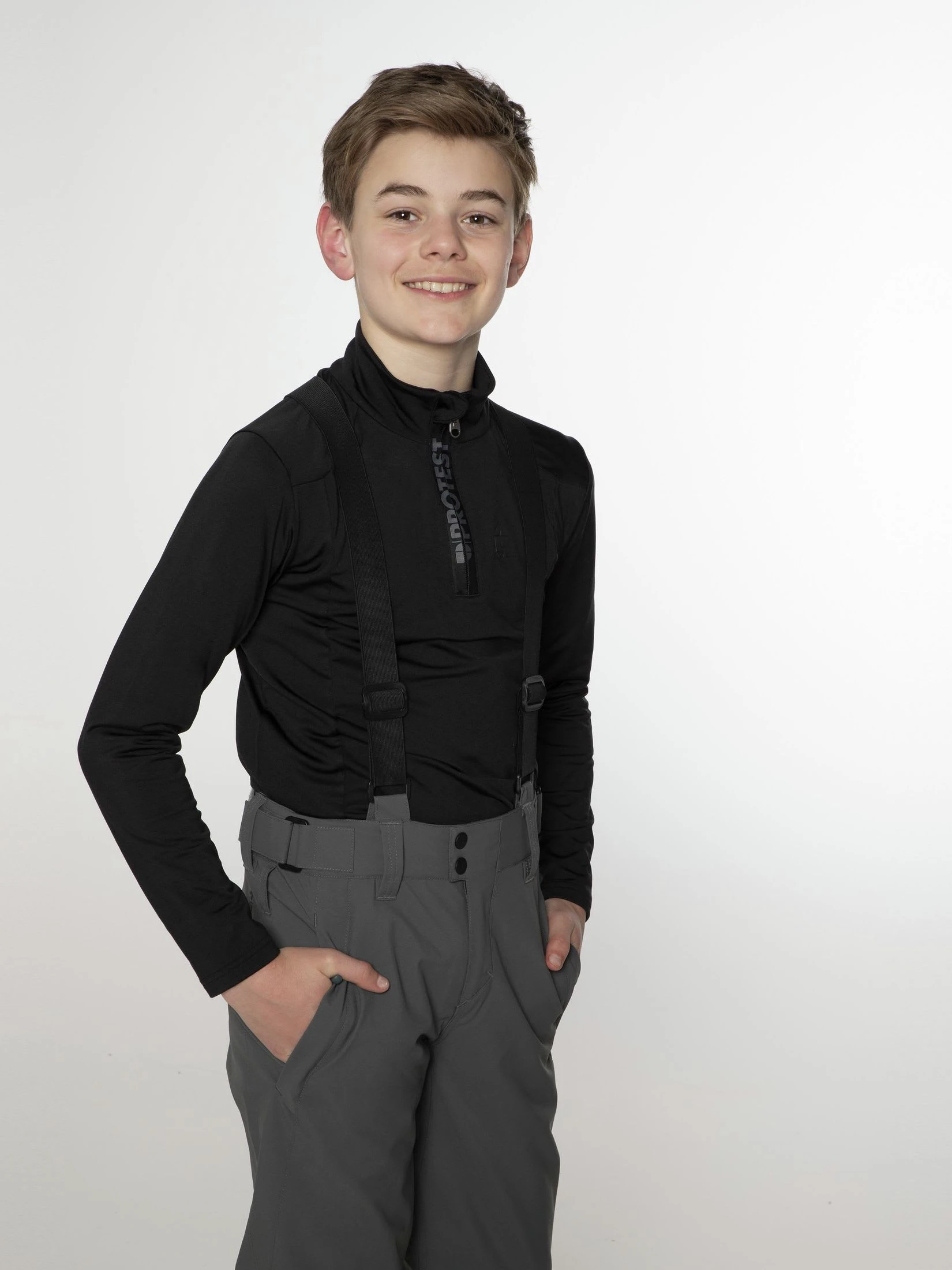 Protest Skihose " BORK JR In Huntergreen 4 Protest Skihose " BORK JR In Huntergreen – Bild 2