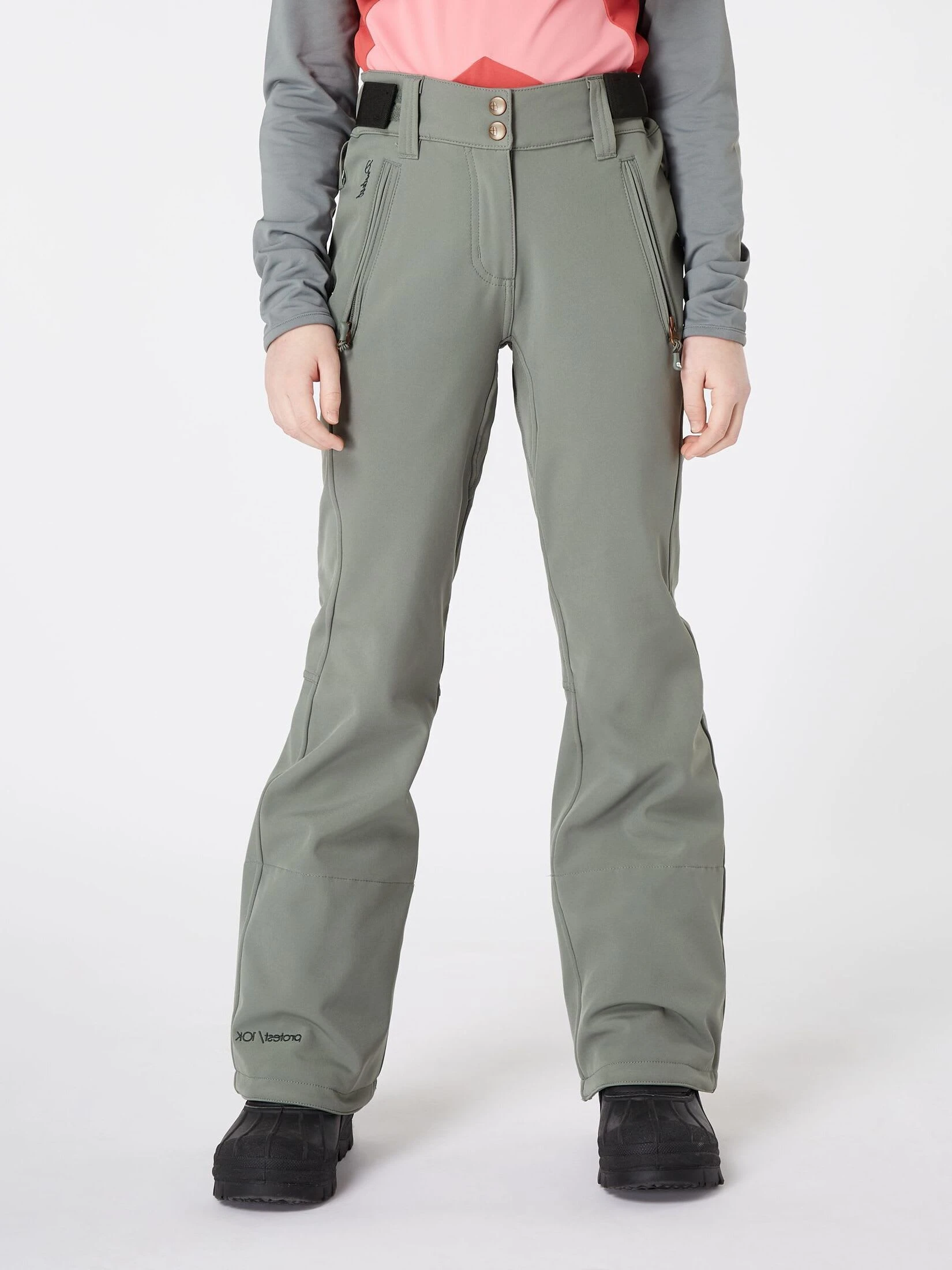 Protest Skihose " LOLE JR In Mistygreen 4 Protest Skihose " LOLE JR In Mistygreen – Bild 2
