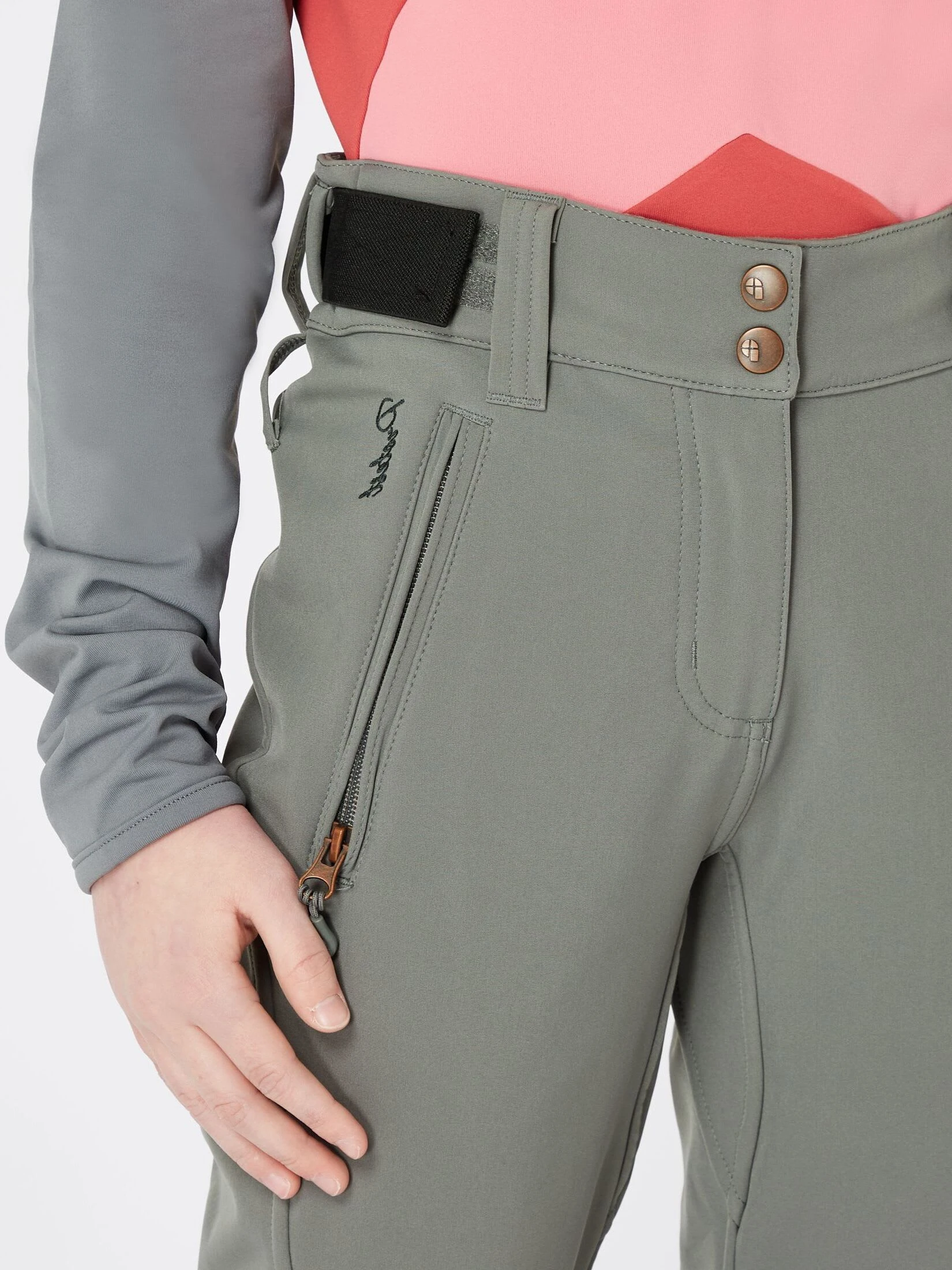 Protest Skihose " LOLE JR In Mistygreen 7 Protest Skihose " LOLE JR In Mistygreen – Bild 5