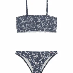 Protest Smocked Bikini " PRTZOEY JR In Deep Seablue