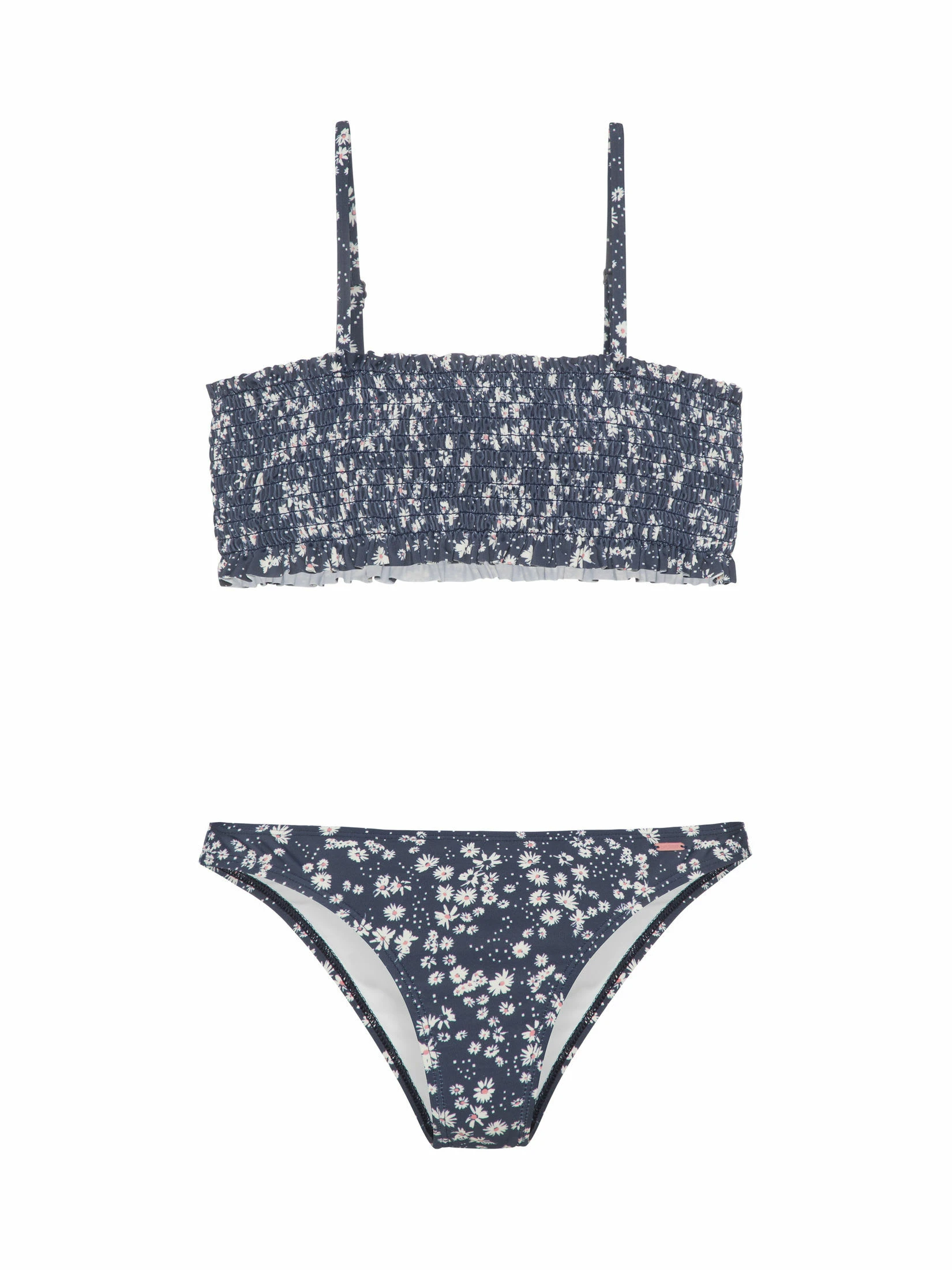 Protest Smocked Bikini " PRTZOEY JR In Deep Seablue 3 Protest Smocked Bikini " PRTZOEY JR In Deep Seablue