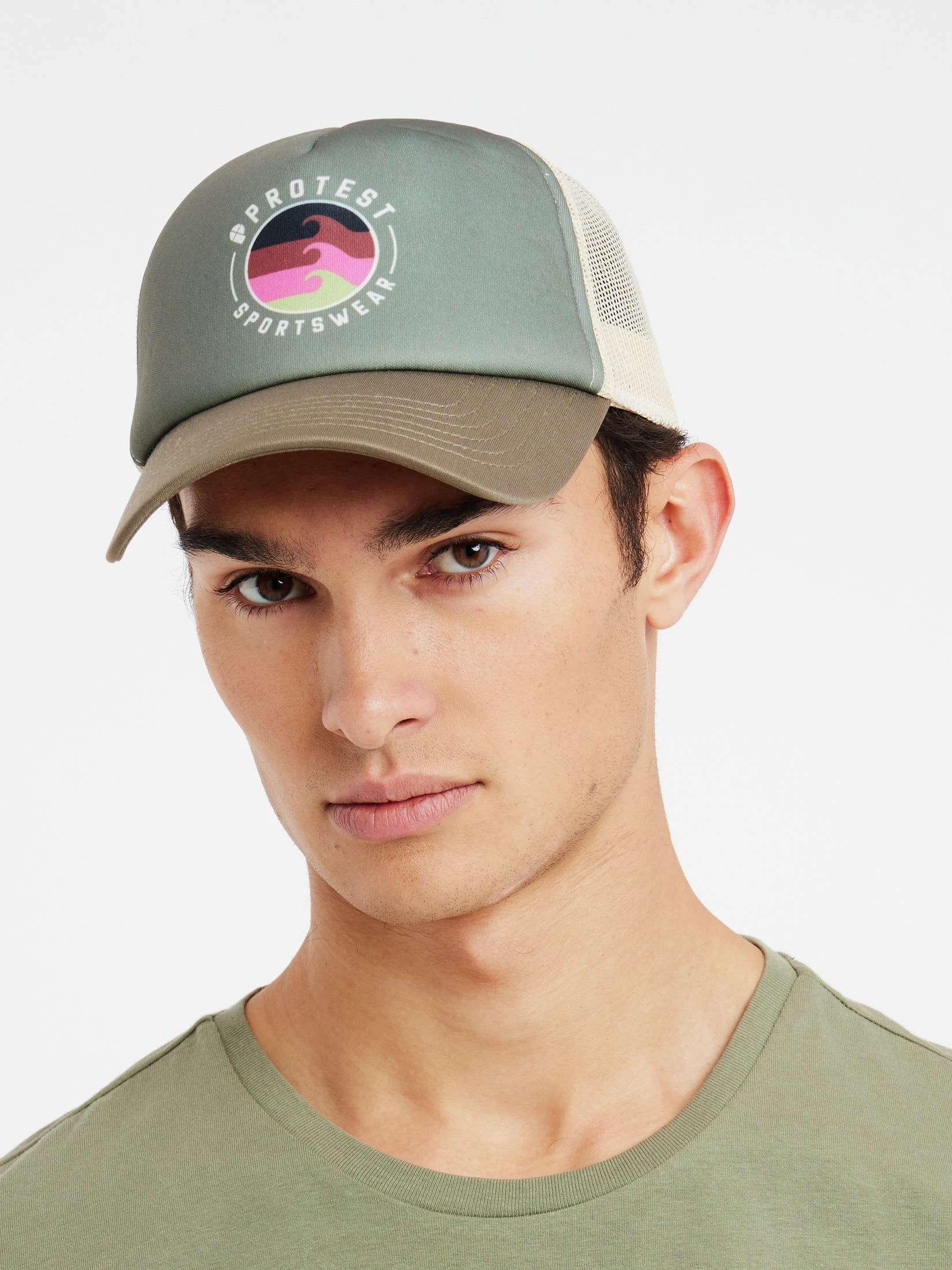Protest Snapback Cap " PRTMARKBY In Artichoke Green 5 Protest Snapback Cap " PRTMARKBY In Artichoke Green – Bild 3