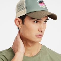 Protest Snapback Cap " PRTMARKBY In Artichoke Green 9 Protest Snapback Cap " PRTMARKBY In Artichoke Green -protest shop protest snapback cap prtmarkby in artichoke green 3