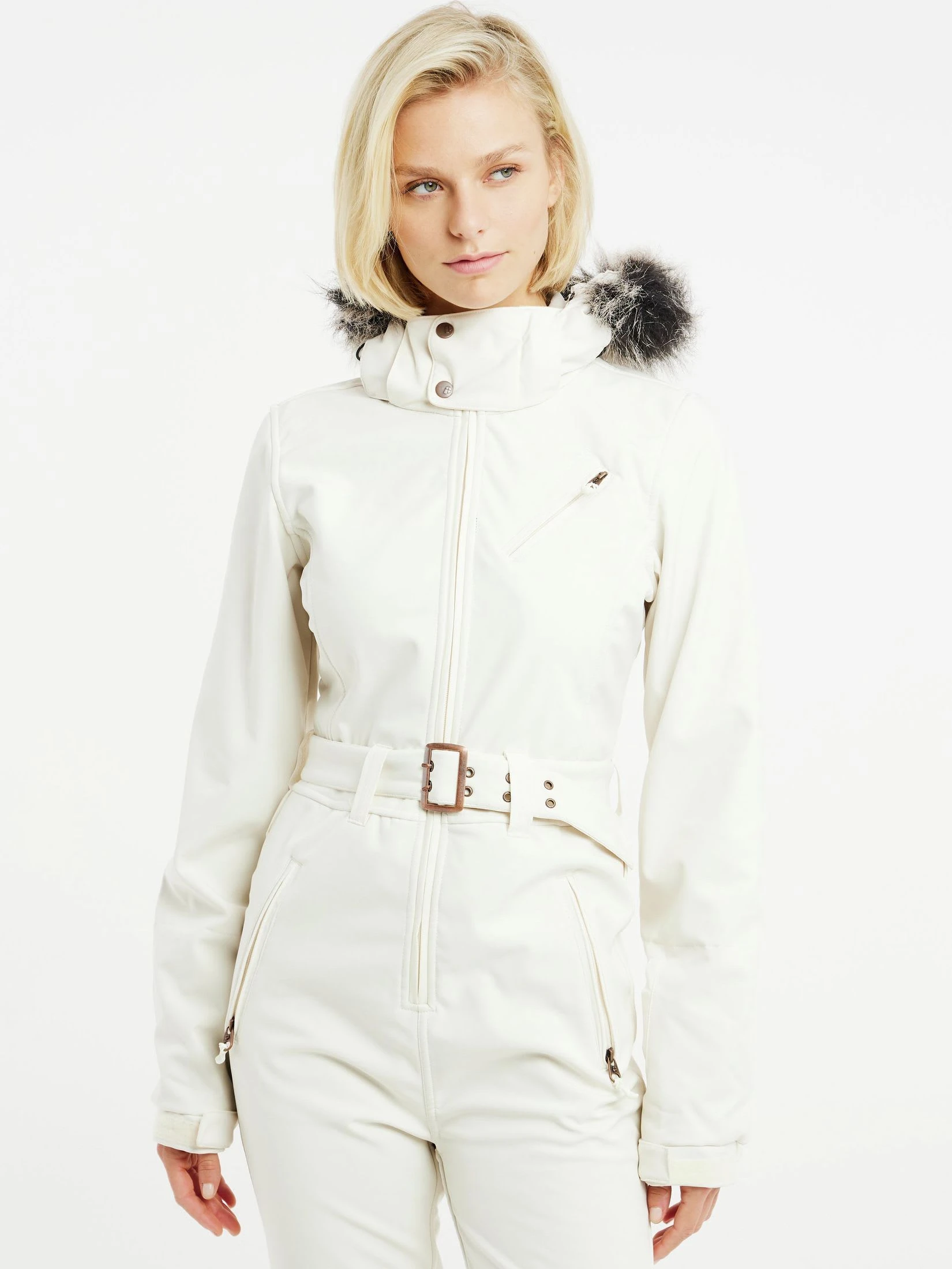 Protest Snowsuit " PRTGLAMOUR In Canvasoffwhite 4 Protest Snowsuit " PRTGLAMOUR In Canvasoffwhite – Bild 2