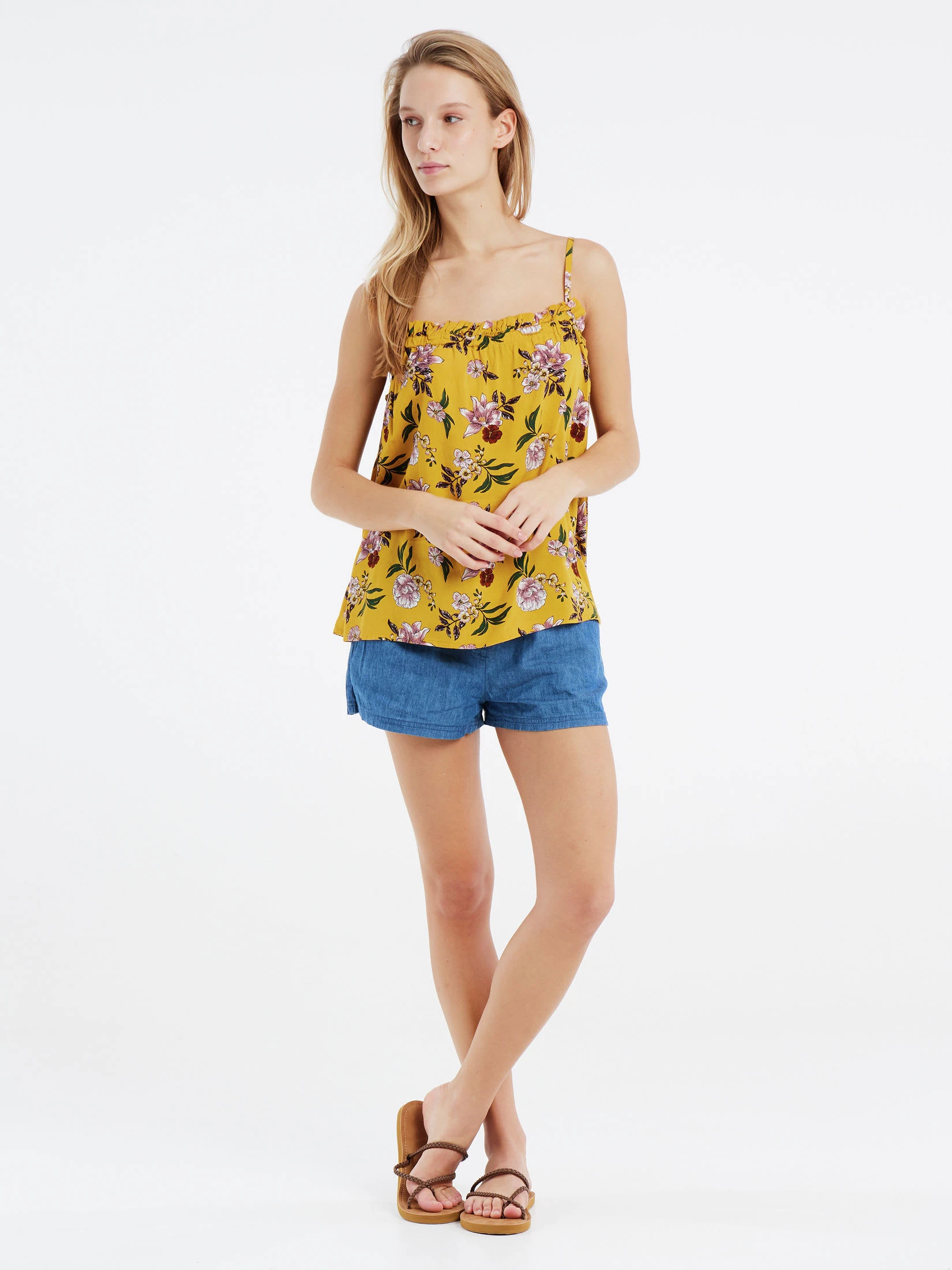 Protest Spaghetti Top " PRTADIRA In Tumericyellow 5 Protest Spaghetti Top " PRTADIRA In Tumericyellow – Bild 3