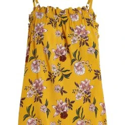 Protest Spaghetti Top " PRTADIRA In Tumericyellow