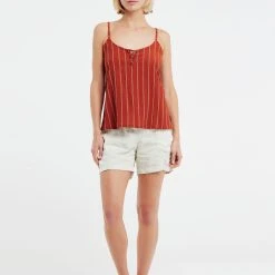 Protest Spaghetti Top " PRTANADYR In Chilirust 11 Protest Spaghetti Top " PRTANADYR In Chilirust -protest shop protest spaghetti top prtanadyr in chilirust 2