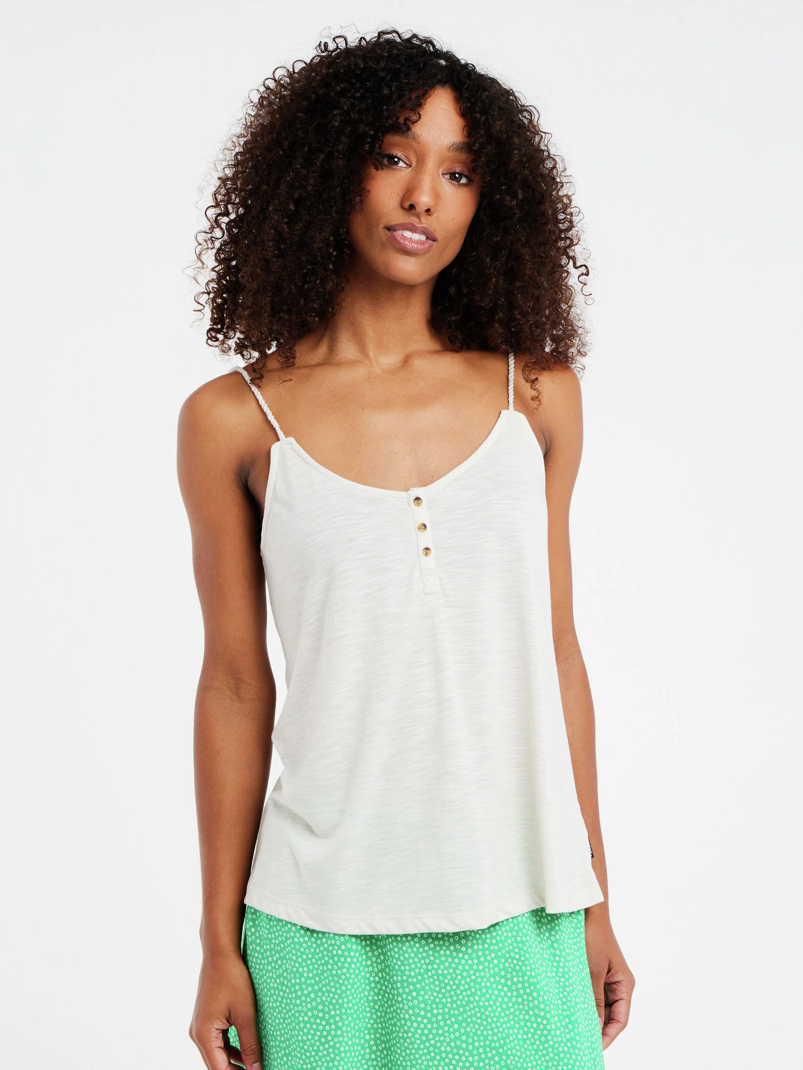 Protest Spaghetti Top " PRTMIMIZAN In Kitoffwhite 4 Protest Spaghetti Top " PRTMIMIZAN In Kitoffwhite – Bild 2