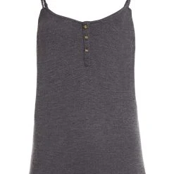 Protest Spaghetti Top " PRTMIMIZAN In True Black