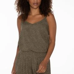 Protest Spaghetti Top " RENATA In Just Leaf -protest shop protest spaghetti top renata in just leaf 11