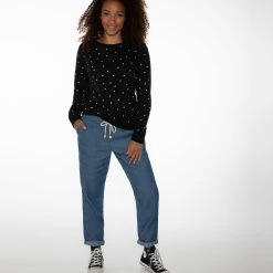 Protest Sweatshirt " SAVORY In True Black -protest shop protest sweatshirt savory in true black 2