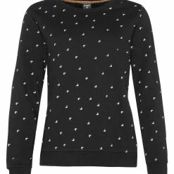 Protest Sweatshirt " SAVORY In True Black