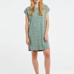 Protest T-Shirt-Kleid " PRTCATRINA 23 In Green Baygreen -protest shop protest t shirt kleid prtcatrina 23 in green baygreen 3