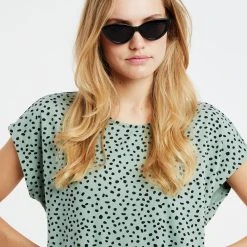 Protest T-Shirt-Kleid " PRTCATRINA 23 In Green Baygreen -protest shop protest t shirt kleid prtcatrina 23 in green baygreen 6