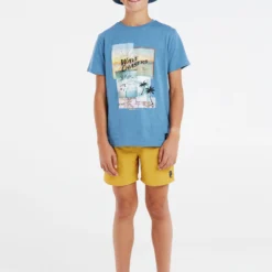 Protest T-shirt " PRTARMANO JR In River Blue 11 Protest T-shirt " PRTARMANO JR In River Blue -protest shop protest t shirt prtarmano jr in river blue 2