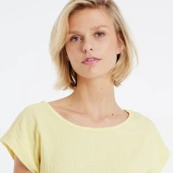 Protest T-shirt " PRTBOREAL In MacaroonYellow 14 Protest T-shirt " PRTBOREAL In MacaroonYellow -protest shop protest t shirt prtboreal in macaroonyellow 5